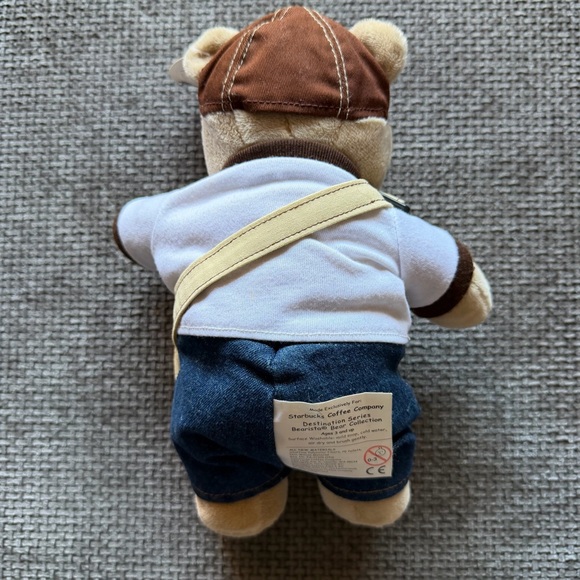 NWT Starbucks Bearista Bear Puerto Rico Destination Series 2009 Collectibl - Picture 2 of 10